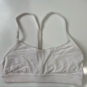 Lululemon Flow Y Sports Bra (White)
